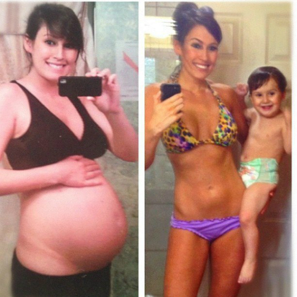 Фото грудь до и во время беременности
