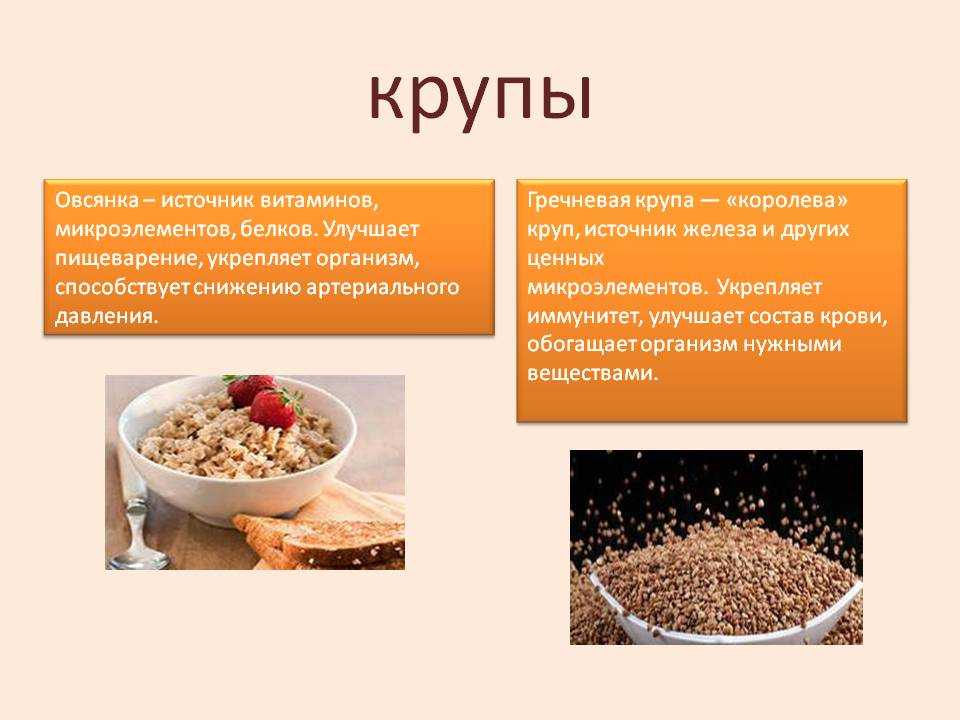 Каши которые не содержат сахара