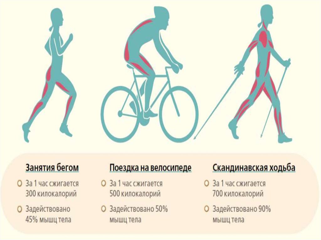 Ходьба полезнее бега