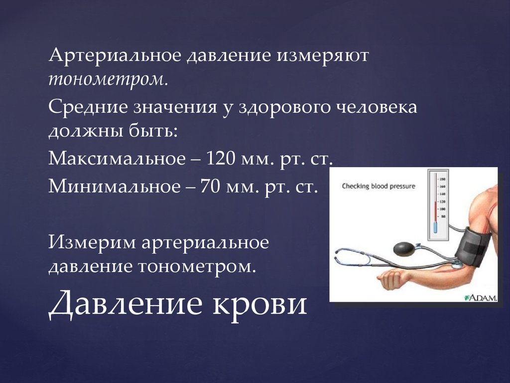 Презентация по тонометрам