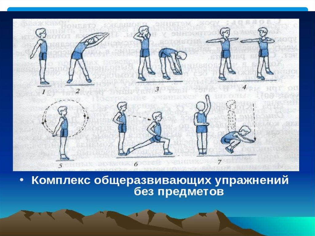 Общеразвивающие упражнения в паре презентация