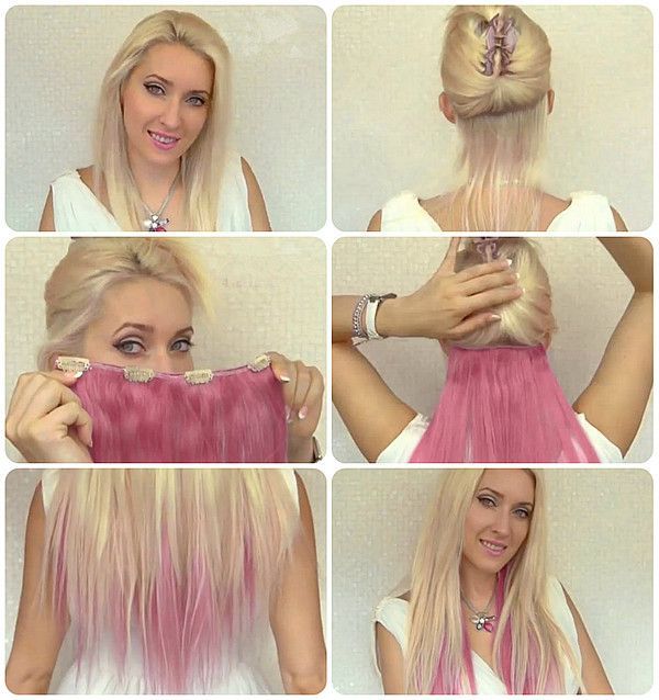 Как красиво покрасить волосы в два цвета на средние волосы в домашних условиях фото пошагово
