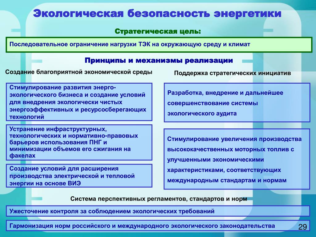 План экологическая безопасность