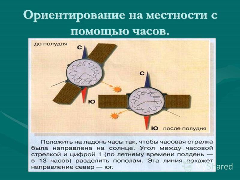 Приборов помогают ориентироваться