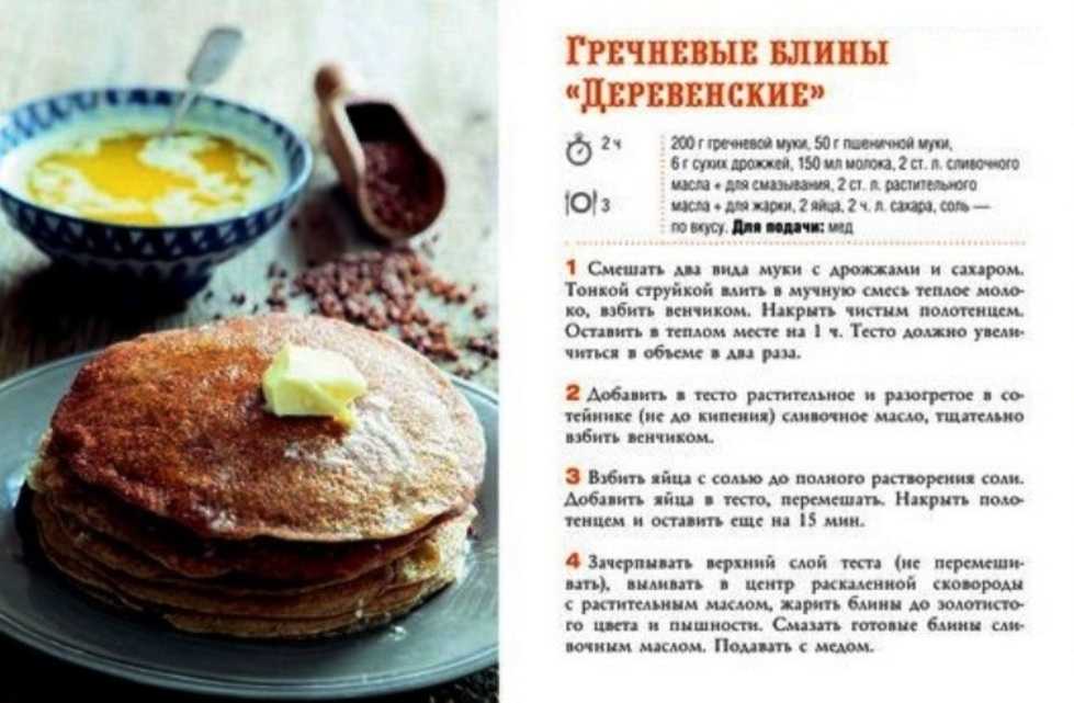 Рецепты вкусных блинов на сухом молоке