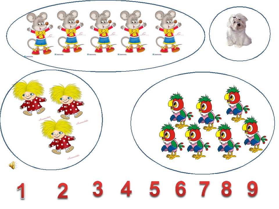 Презентация счет для дошкольников