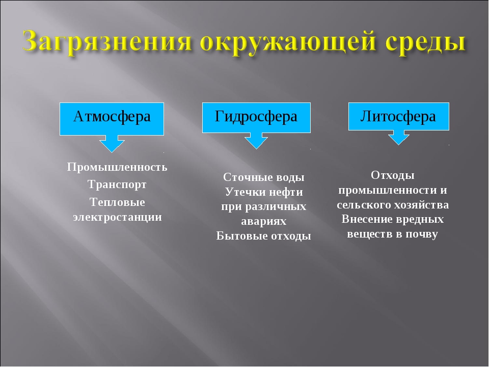 Причины данных видов загрязнений литосферы. Основные виды загрязнения. Загрязнение атмосферы гидросферы литосферы.