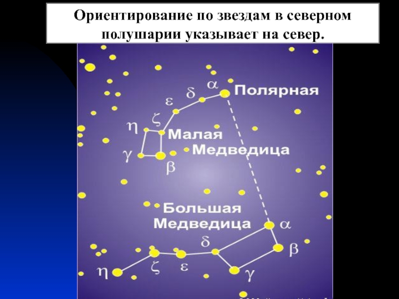 Полярная звезда карта